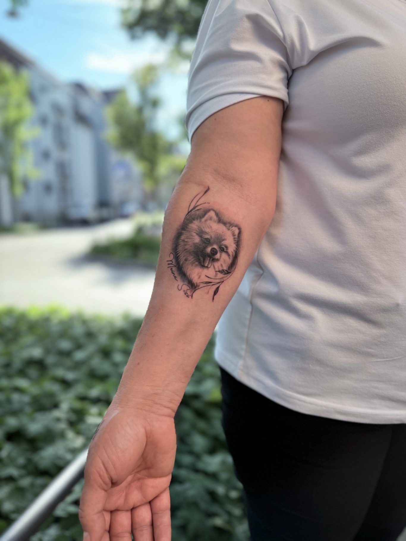 Realistisch Tierportrait Tattoo Realistisch Tierportrait Tattoo
